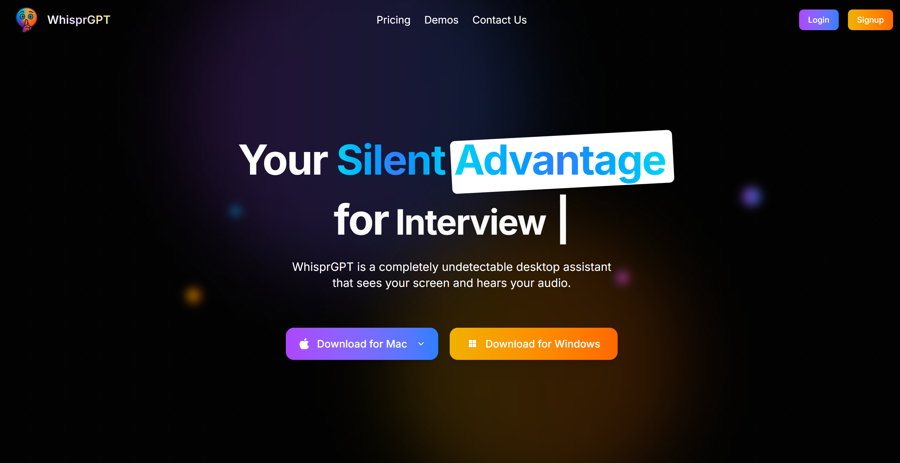 Your silent advantage